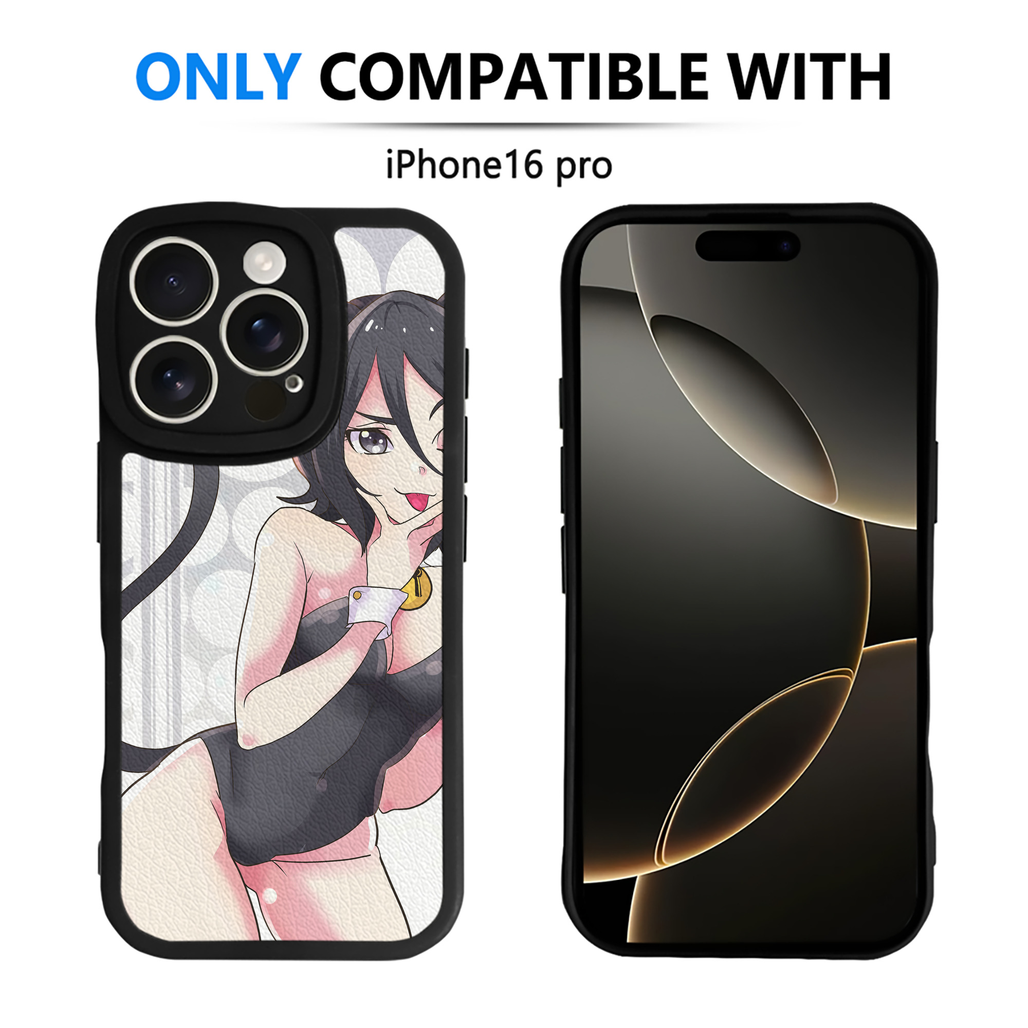 （画像用） ブリーチ BLEACH 【iPhone 16シリーズ対応】シリコンスマホケース（レザー調） 材質：シリコン